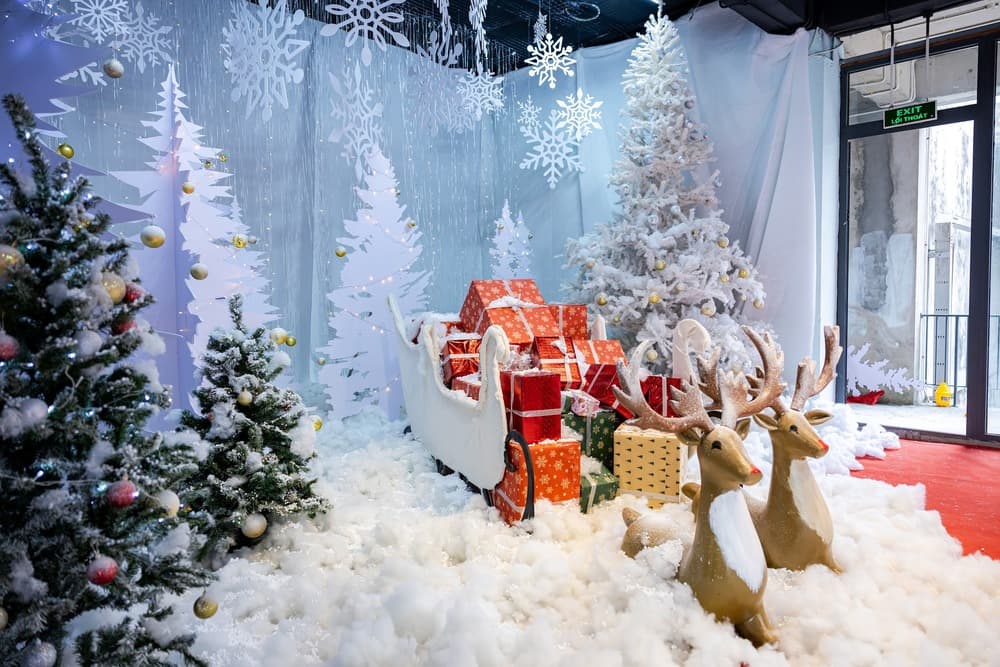 Sự kiện ngôi nhà Noel tại Ecopark 2024