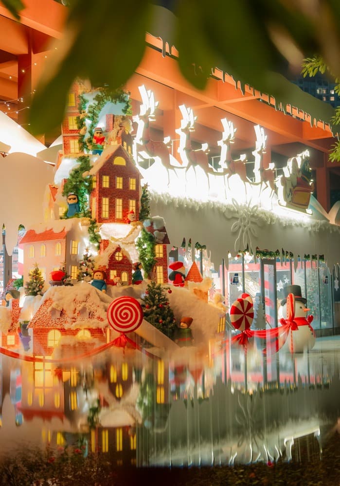 Sự kiện ngôi nhà Noel tại Ecopark 2024